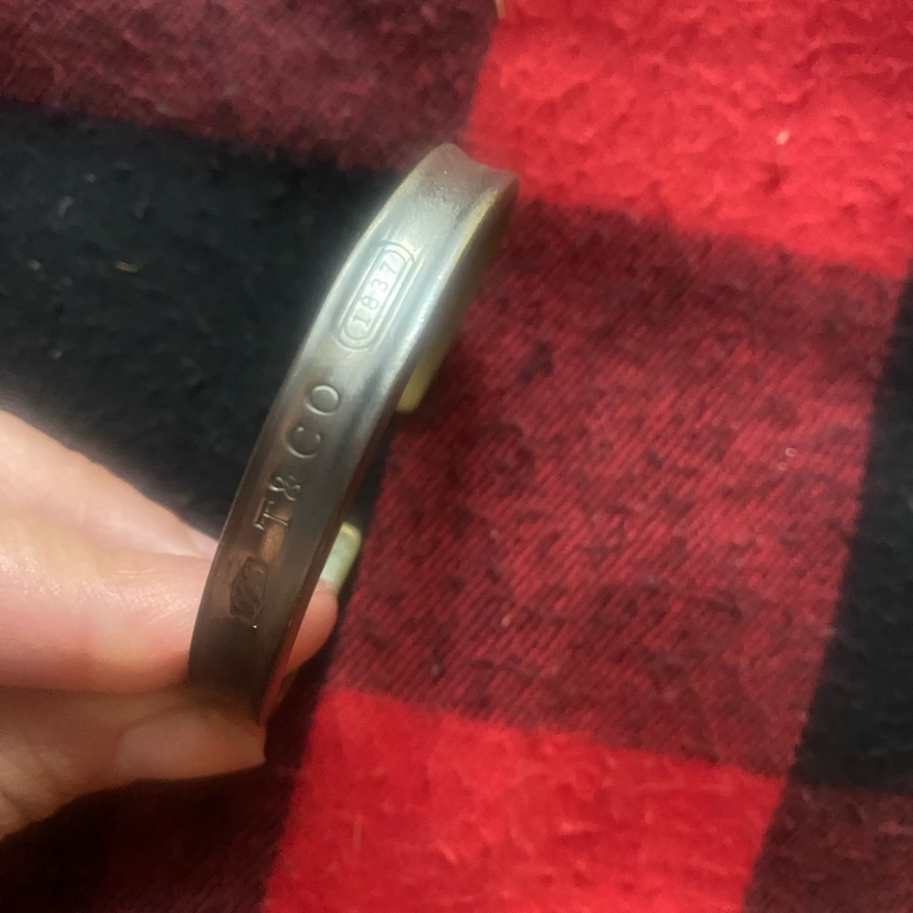 Silver Tone/ Tiffany adjustable Bracelet. 16 years old - Picture 3 of 5